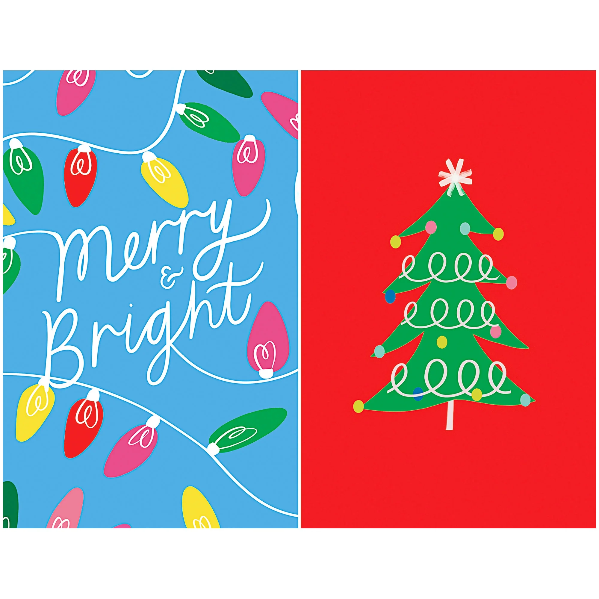 Christmas Hallmark Boxed Cards  Bright