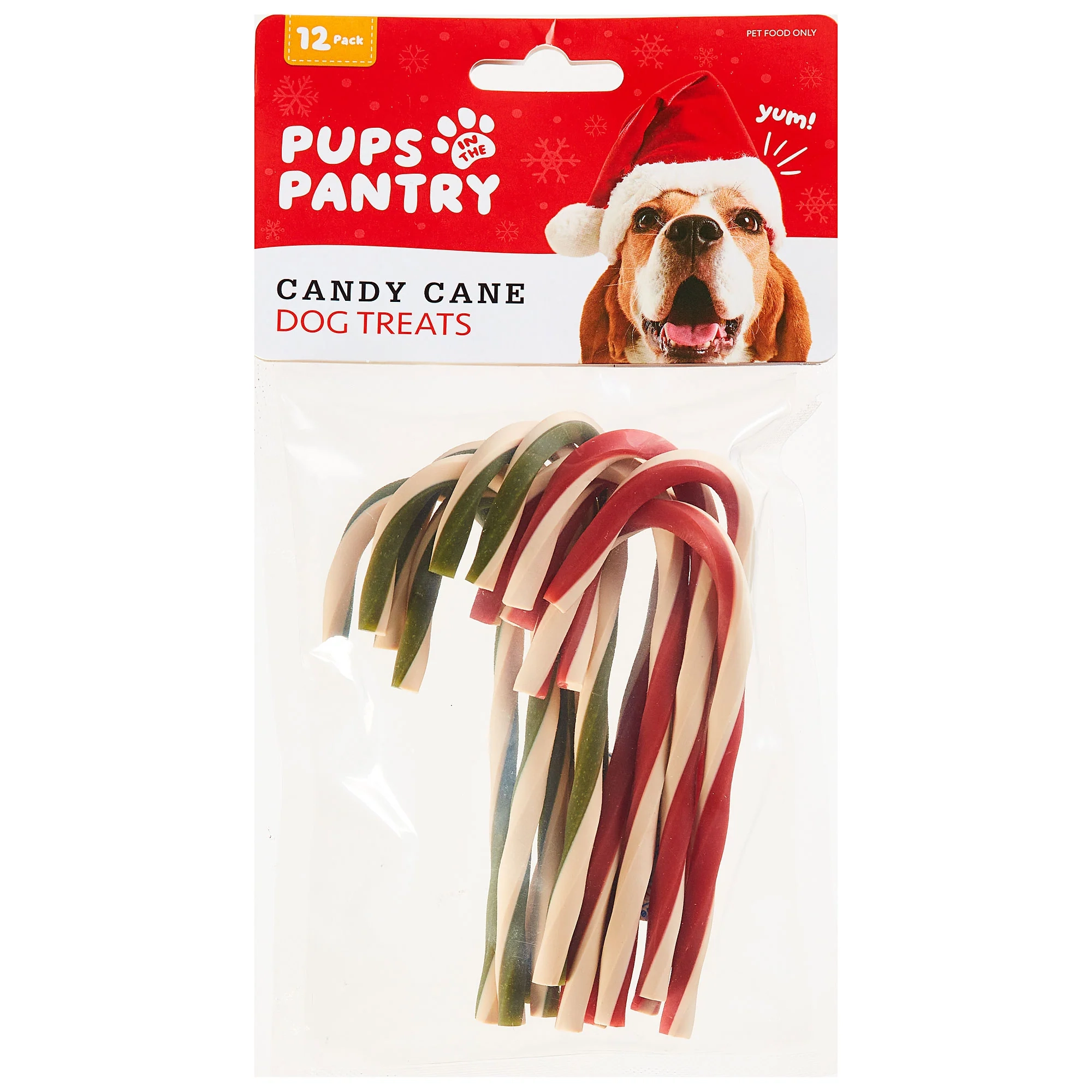 Christmas Pups In The Pantry Candy Canes 12pk