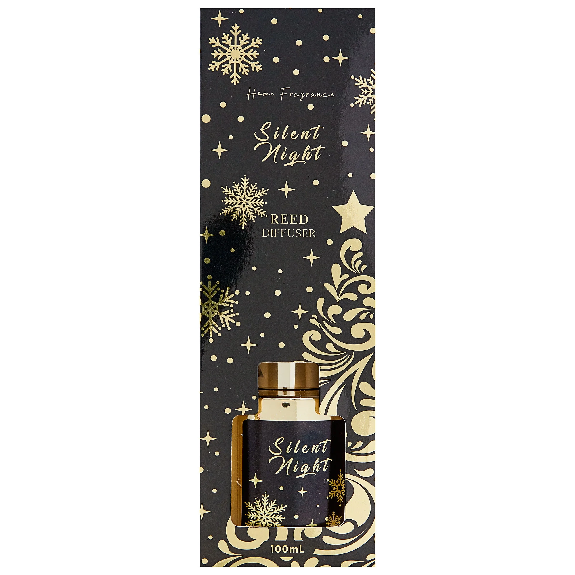 Christmas Reed Diffuser Luxe Metallic Gold/Silver 90mL