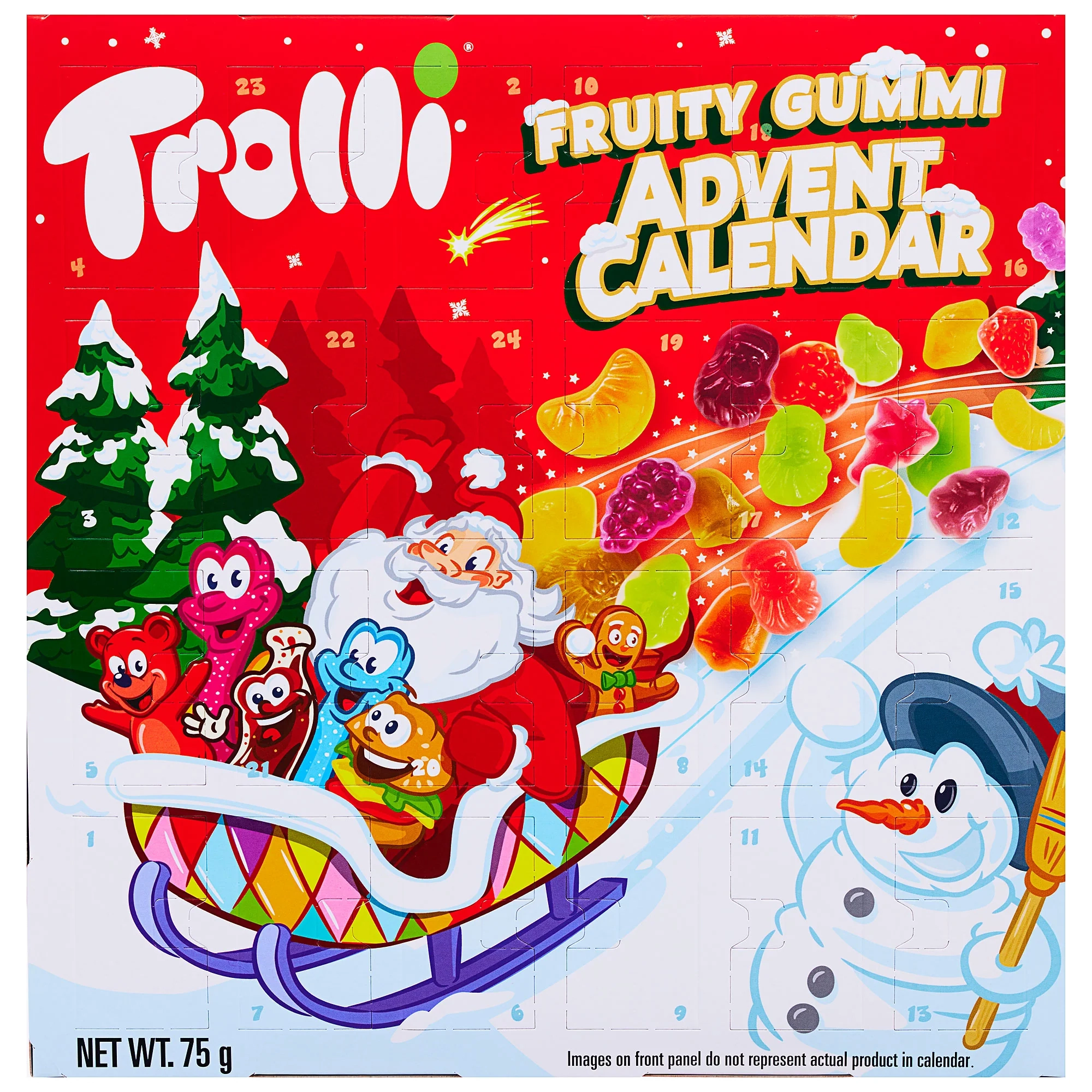 Trolli Advent Calendar 75g