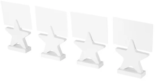 4 Star Placecard Holders