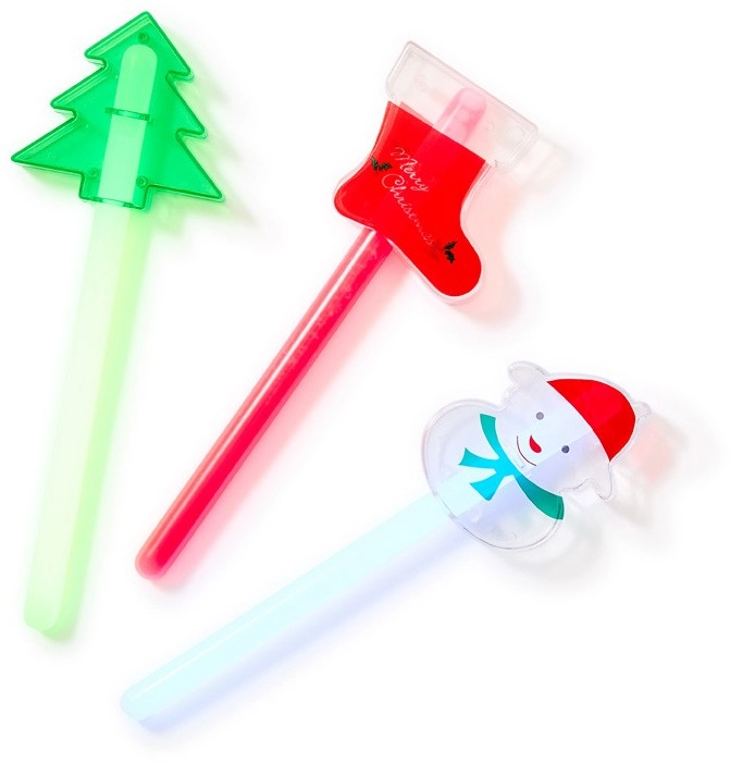 Assorted Christmas Glow Wands