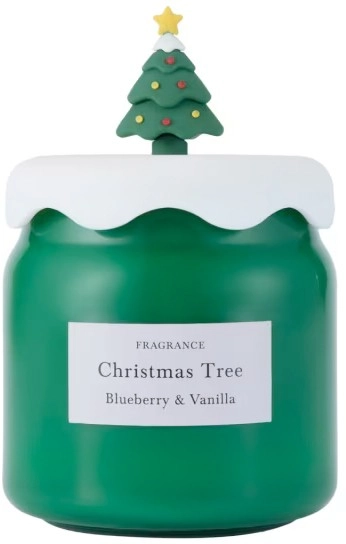 Christmas Tree Lid Candle