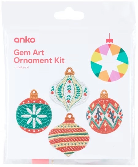 Gem Art Ornament Kit