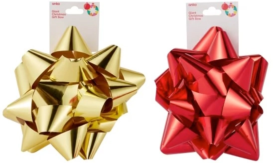 Giant Christmas Gift Bow - Assorted