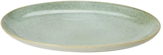 Green Glazed Platter