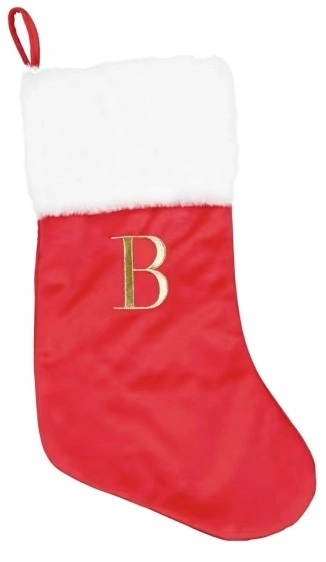 Letter B Stocking