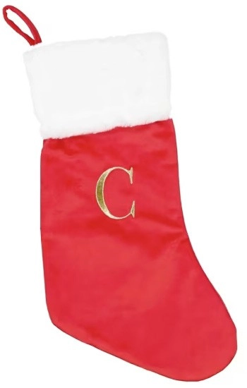 Letter C Stocking