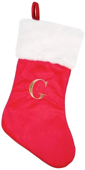 Letter G Stocking