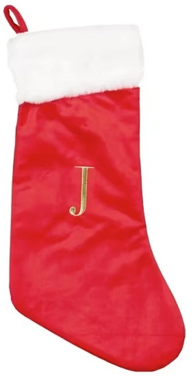 Letter J Stocking