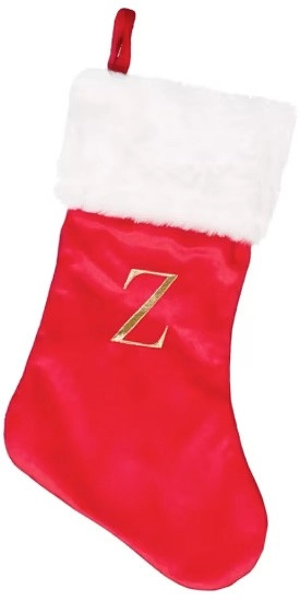 Letter Z Stocking