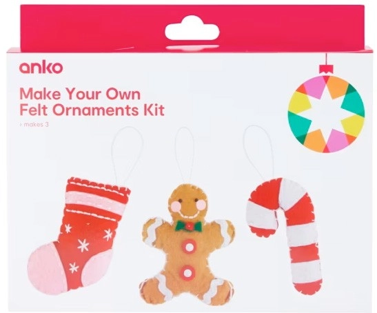 Make Your Own Felt Ornaments Kit