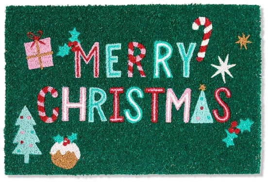 Merry Christmas Door Mat