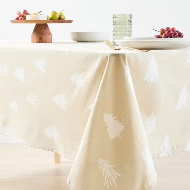 Natural Trees Tablecloth