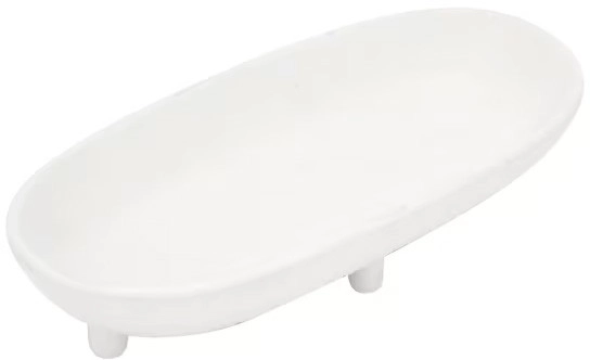 Oval Footed Tray