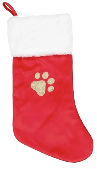 Paw Print Stocking