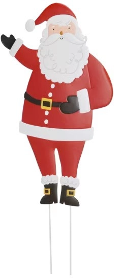 Santa Large Outdoor Stake