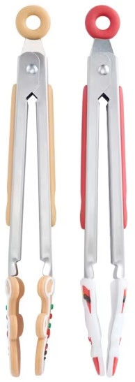 Set of 2 Novelty Tongs