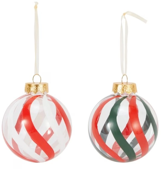 Spiral Bauble - Assorted