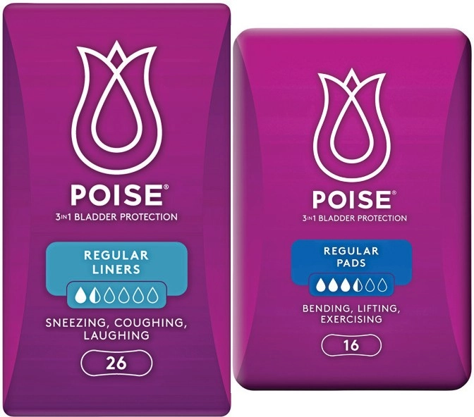 25% off Poise Selected Products