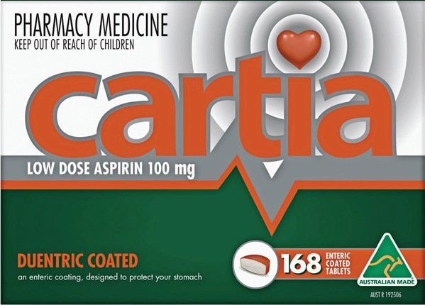 Cartia 168 Tablets