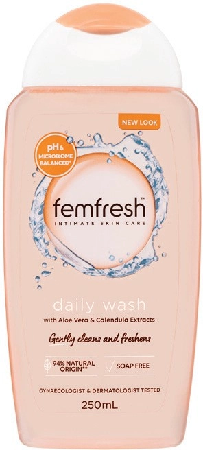 Femfresh Daily Wash with Aloe Vera & Calendula Extracts 250mL