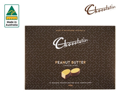 Chocolatier Peanut Butter Milk Chocolate Gift Box 110g