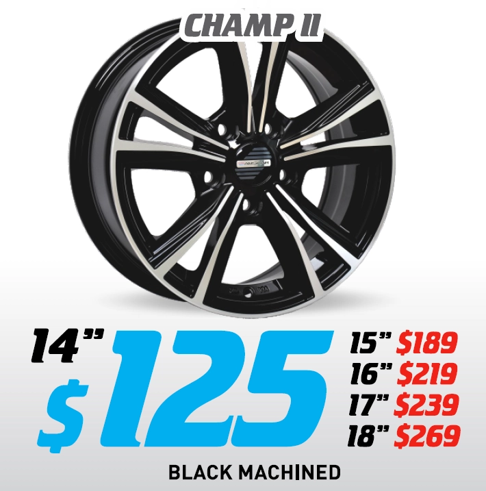 17" Wheel - Auscar Champ II