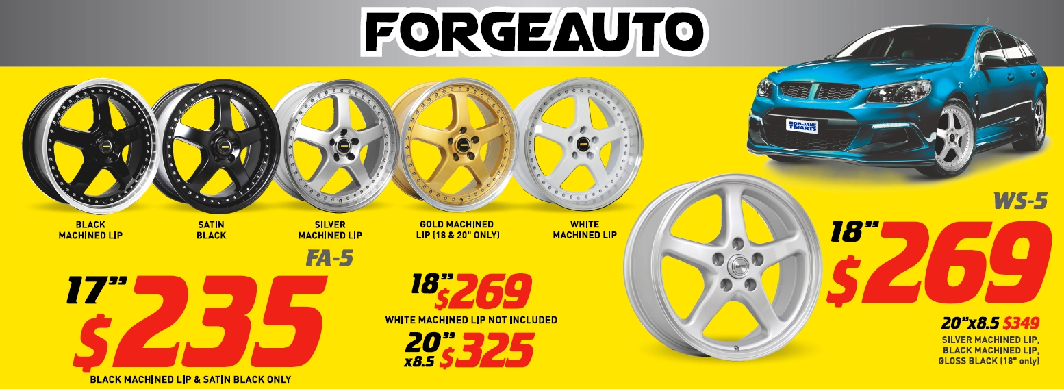 17" Wheel - Forgeauto FA-5