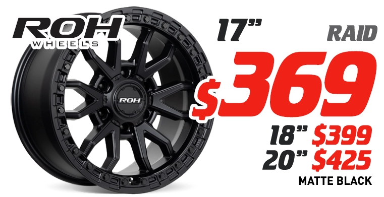 17" Wheel - ROH Raid