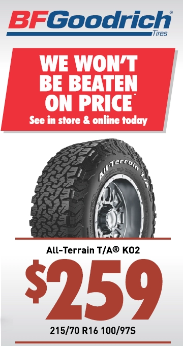 Tyre - BFGoodrich All-Terrain T/A KO2