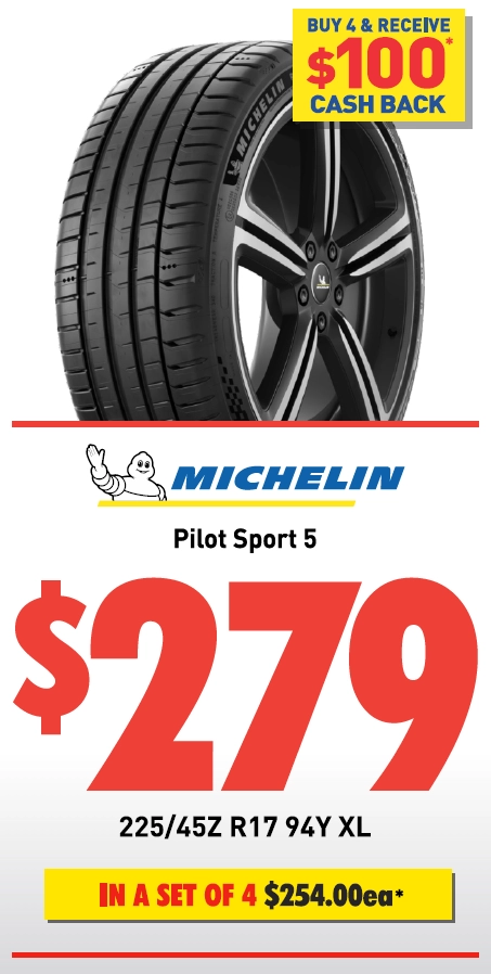 Tyre - Michelin Pilot Sport 5