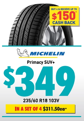 Tyre - Michelin Primacy SUV+