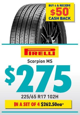 Tyre - Pirelli Scorpion MS