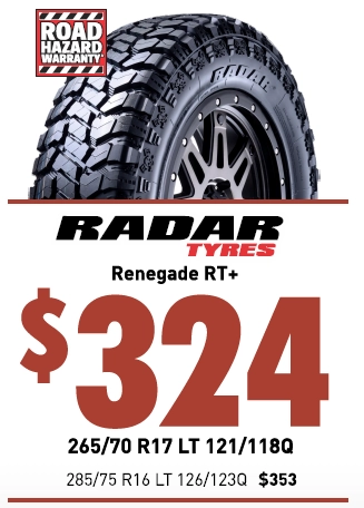 Tyre - Radar Renegade RT+