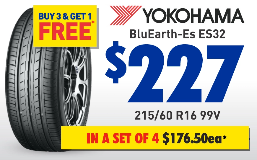 Tyre - Yokohama Bluearth-ES ES32