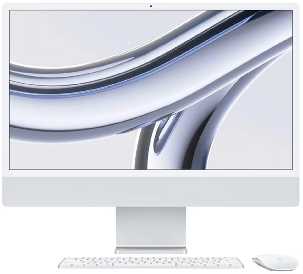 Apple iMac 24" 4.5K Retina M3 8-Core CPU/ GPU 8/256GB - Silver