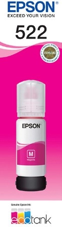 Epson 522 Series Ink Bottle - Magenta