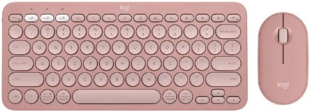 Logitech Pebble 2 Wireless Keyboard and Mouse Combo - Rose