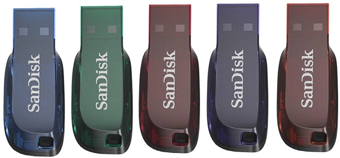 SanDisk 32GB Cruzer Blade USB Flash Drive 5 Pack