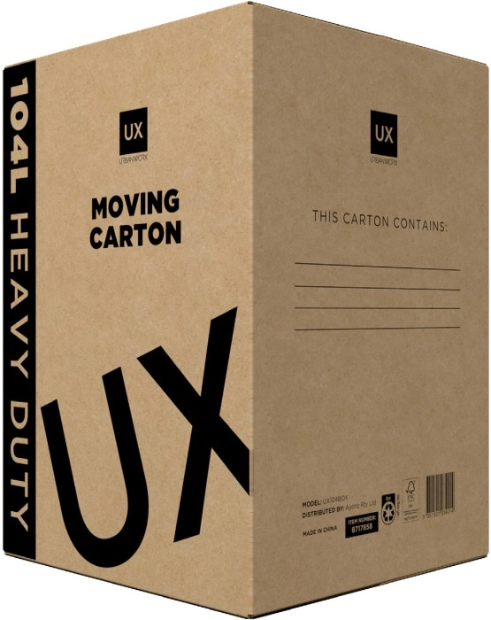 Urbanworx Moving Carton 104L