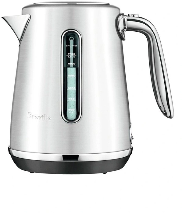 Breville the Soft Top Luxe Kettle in Brushed Stainless Steel