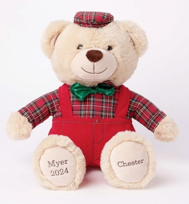 Heirloom Chester 2024 Christmas Charity Bear 40cm