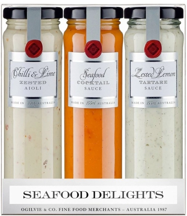 Ogilvie & Co Seafood Delights Tall Trio Pack 450g