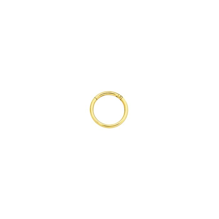 9ct Gold 1x8mm Nose Ring