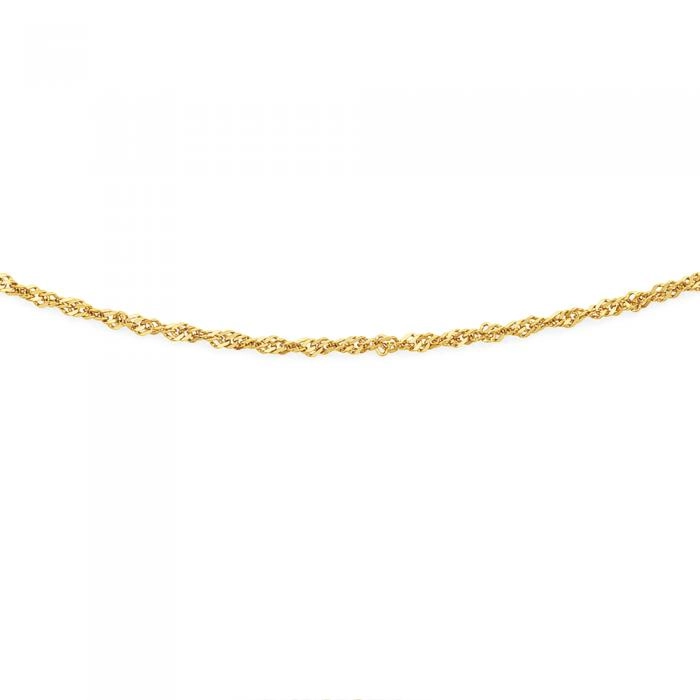 9ct Gold 45cm Singapore Chain