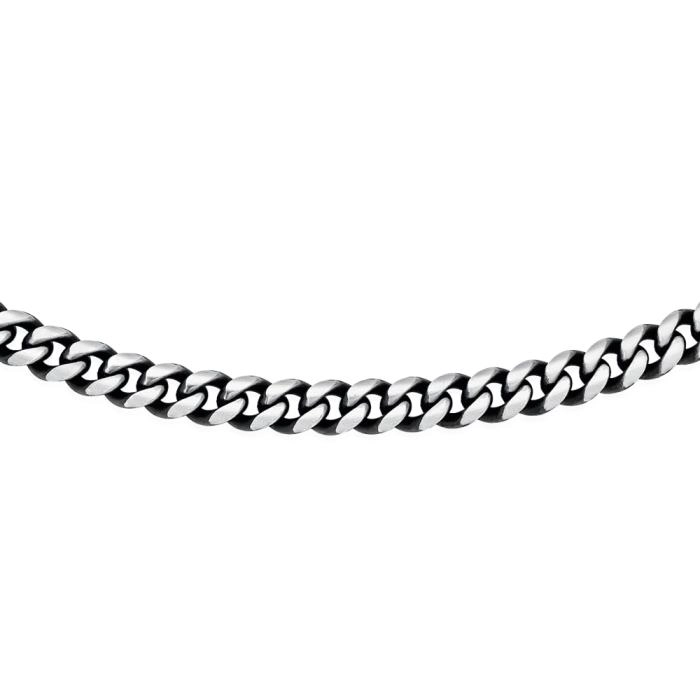 Stainless Steel 60cm Large Oxi Curb Men's Chain