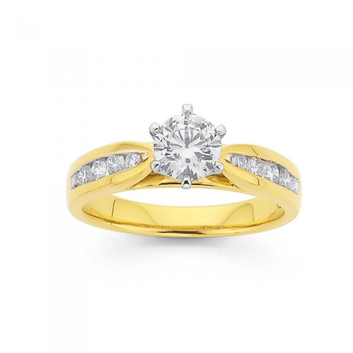 18ct Gold Diamond Ring