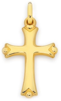 9ct Gold 20mm Celtic Cross Pendant