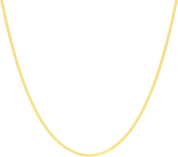 9ct Gold 35cm Solid Curb Chain